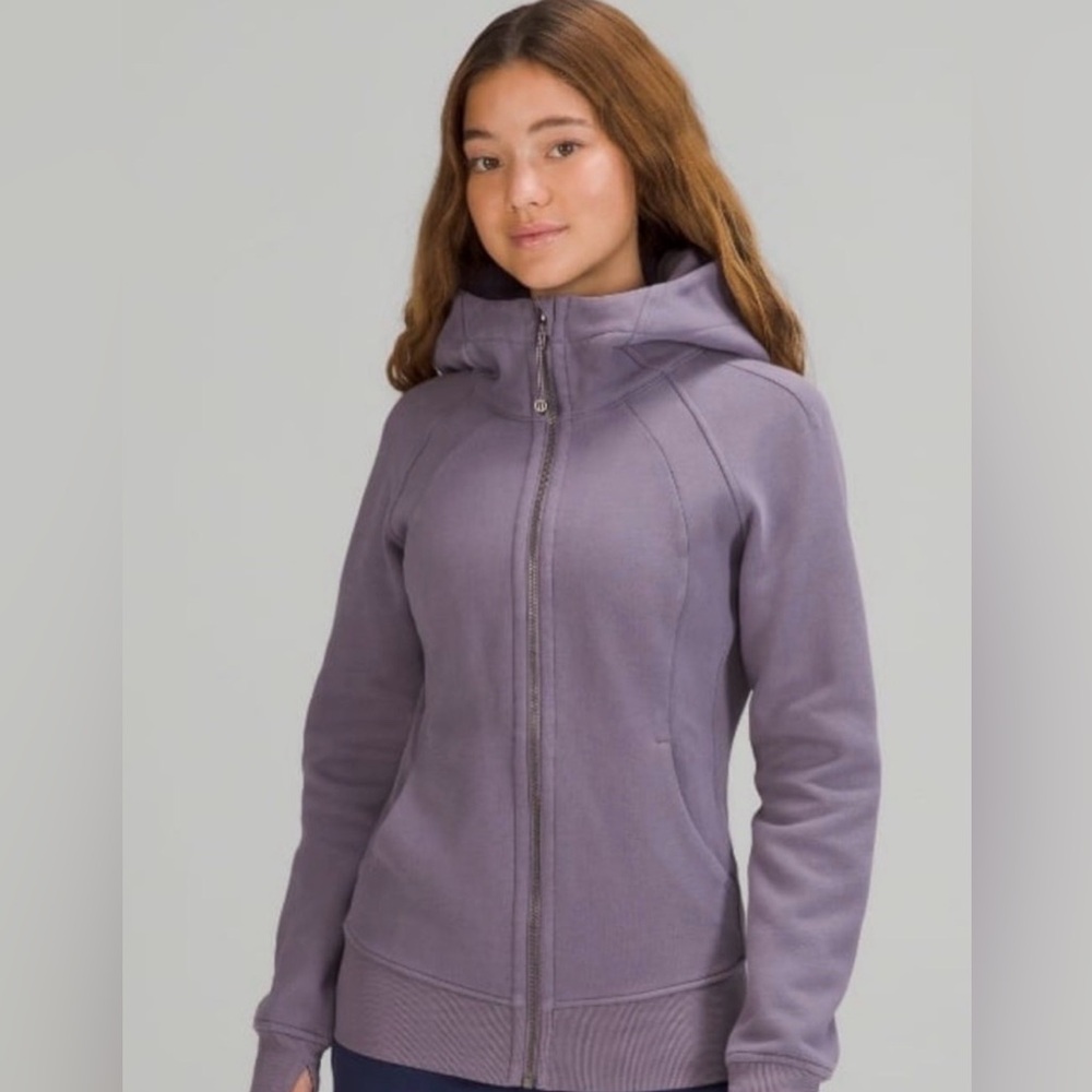 Lululemon Full Zip Purple Hoodie Size 10